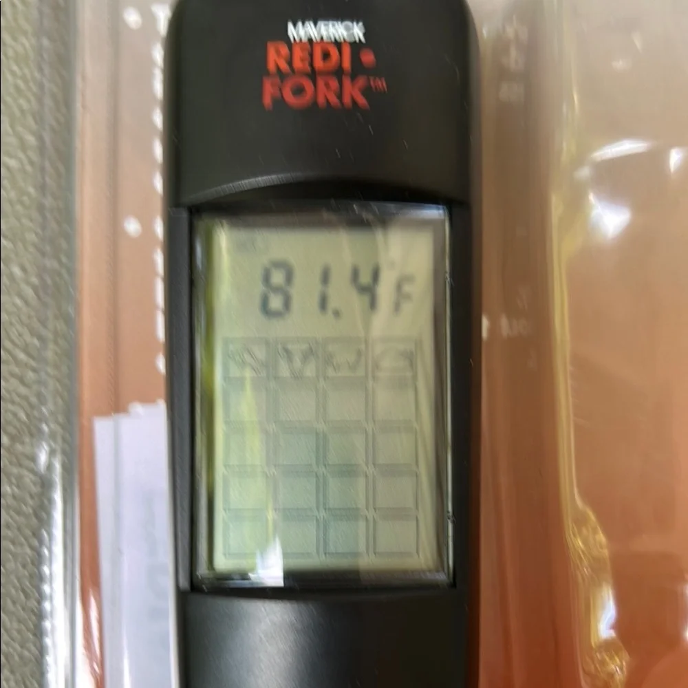 Electronic Food Probe Thermometer - Black and Silver by Redi Fork - Picture 2 of 5